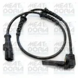 Sensor, Raddrehzahl MEAT & DORIA 90501