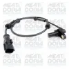 Sensor, Raddrehzahl Hinterachse rechts Hinterachse links MEAT & DORIA 90502