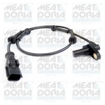 Sensor, Raddrehzahl Hinterachse rechts Hinterachse links MEAT & DORIA 90502 Bild Sensor, Raddrehzahl Hinterachse rechts Hinterachse links MEAT & DORIA 90502