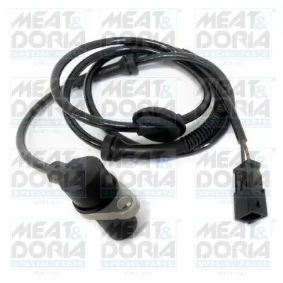 Sensor, Raddrehzahl Hinterachse links Hinterachse rechts MEAT & DORIA 90508 Bild Sensor, Raddrehzahl Hinterachse links Hinterachse rechts MEAT & DORIA 90508