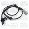 Sensor, Raddrehzahl Hinterachse rechts Hinterachse links MEAT & DORIA 90513