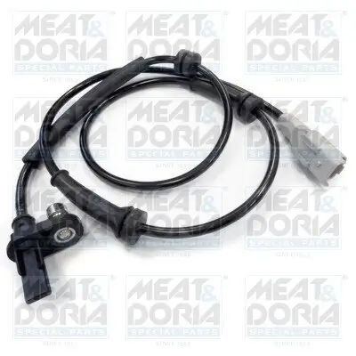 Sensor, Raddrehzahl Hinterachse rechts Hinterachse links MEAT & DORIA 90513 Bild Sensor, Raddrehzahl Hinterachse rechts Hinterachse links MEAT & DORIA 90513