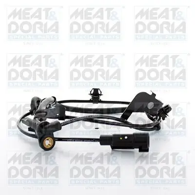 Sensor, Raddrehzahl Hinterachse links MEAT & DORIA 90526
