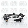 Sensor, Raddrehzahl Hinterachse links MEAT & DORIA 90526