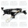 Sensor, Raddrehzahl Vorderachse rechts MEAT & DORIA 90539