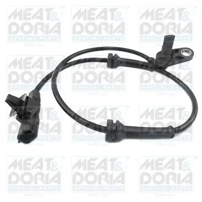 Sensor, Raddrehzahl Hinterachse rechts MEAT & DORIA 90546