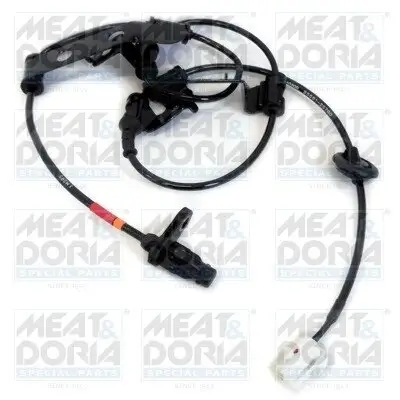 Sensor, Raddrehzahl MEAT & DORIA 90552