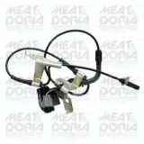 Sensor, Raddrehzahl MEAT & DORIA 90553