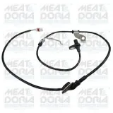 Sensor, Raddrehzahl MEAT & DORIA 90555