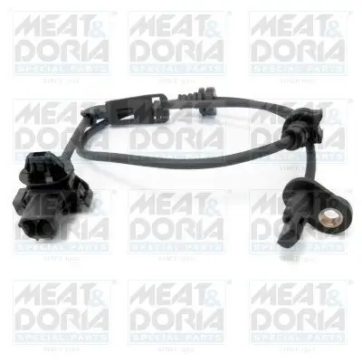 Sensor, Raddrehzahl Vorderachse rechts MEAT & DORIA 90558 Bild Sensor, Raddrehzahl Vorderachse rechts MEAT & DORIA 90558