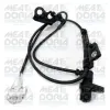 Sensor, Raddrehzahl Vorderachse rechts MEAT & DORIA 90568