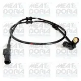 Sensor, Raddrehzahl Vorderachse links MEAT & DORIA 90580