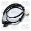 Sensor, Raddrehzahl Hinterachse rechts MEAT & DORIA 90592