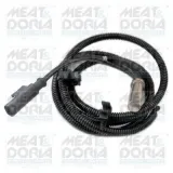 Sensor, Raddrehzahl Hinterachse rechts Hinterachse links MEAT & DORIA 90612