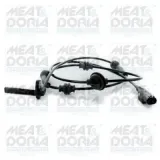 Sensor, Raddrehzahl Vorderachse rechts Vorderachse links MEAT & DORIA 90614