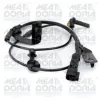 Sensor, Raddrehzahl Vorderachse links MEAT & DORIA 90616