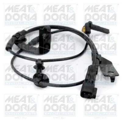 Sensor, Raddrehzahl Vorderachse links MEAT & DORIA 90616 Bild Sensor, Raddrehzahl Vorderachse links MEAT & DORIA 90616