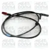 Sensor, Raddrehzahl Hinterachse rechts Hinterachse links MEAT & DORIA 90637
