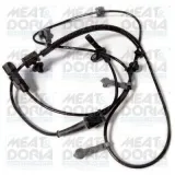 Sensor, Raddrehzahl Hinterachse rechts MEAT & DORIA 90647