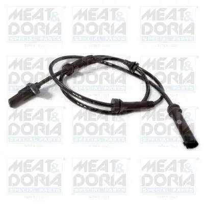 Sensor, Raddrehzahl Vorderachse rechts Vorderachse links MEAT & DORIA 90648 Bild Sensor, Raddrehzahl Vorderachse rechts Vorderachse links MEAT & DORIA 90648
