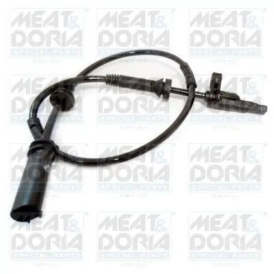 Sensor, Raddrehzahl Hinterachse rechts Hinterachse links MEAT & DORIA 90649 Bild Sensor, Raddrehzahl Hinterachse rechts Hinterachse links MEAT & DORIA 90649