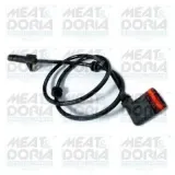 Sensor, Raddrehzahl MEAT & DORIA 90653