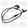 Sensor, Raddrehzahl Hinterachse links MEAT & DORIA 90656