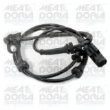 Sensor, Raddrehzahl MEAT & DORIA 90675