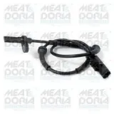 Sensor, Raddrehzahl MEAT & DORIA 90676