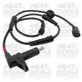 Sensor, Raddrehzahl MEAT & DORIA 90678