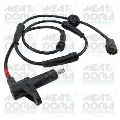 Sensor, Raddrehzahl Vorderachse rechts Hinterachse rechts MEAT & DORIA 90678 Bild Sensor, Raddrehzahl Vorderachse rechts Hinterachse rechts MEAT & DORIA 90678