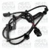 Sensor, Raddrehzahl Vorderachse rechts MEAT & DORIA 90681