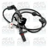 Sensor, Raddrehzahl MEAT & DORIA 90682