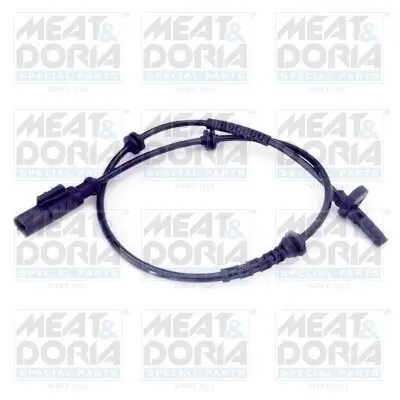 Sensor, Raddrehzahl Hinterachse rechts Hinterachse links MEAT & DORIA 90696 Bild Sensor, Raddrehzahl Hinterachse rechts Hinterachse links MEAT & DORIA 90696