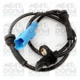 Sensor, Raddrehzahl Hinterachse rechts Hinterachse links MEAT & DORIA 90699