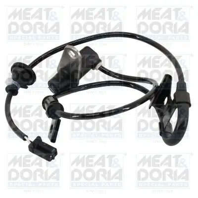 Sensor, Raddrehzahl Hinterachse links MEAT & DORIA 90709