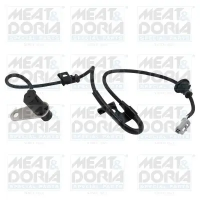 Sensor, Raddrehzahl Hinterachse rechts MEAT & DORIA 90710 Bild Sensor, Raddrehzahl Hinterachse rechts MEAT & DORIA 90710