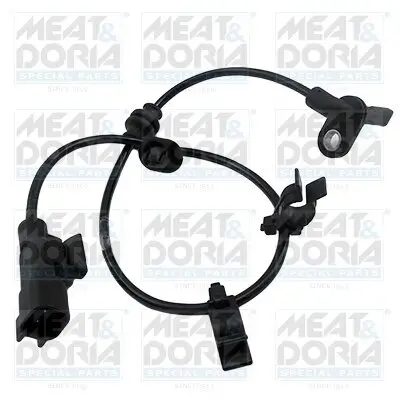 Sensor, Raddrehzahl Hinterachse rechts Hinterachse links MEAT & DORIA 90719 Bild Sensor, Raddrehzahl Hinterachse rechts Hinterachse links MEAT & DORIA 90719