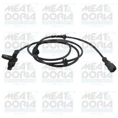 Sensor, Raddrehzahl Hinterachse rechts MEAT & DORIA 90723 Bild Sensor, Raddrehzahl Hinterachse rechts MEAT & DORIA 90723