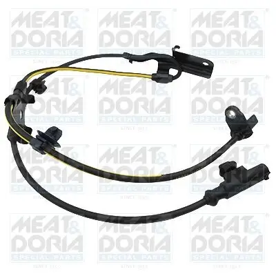 Sensor, Raddrehzahl Vorderachse rechts MEAT & DORIA 90731 Bild Sensor, Raddrehzahl Vorderachse rechts MEAT & DORIA 90731