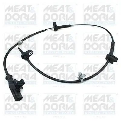 Sensor, Raddrehzahl Vorderachse rechts Vorderachse links MEAT & DORIA 90736 Bild Sensor, Raddrehzahl Vorderachse rechts Vorderachse links MEAT & DORIA 90736