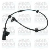 Sensor, Raddrehzahl MEAT & DORIA 90737