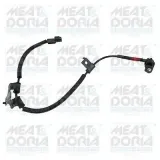 Sensor, Raddrehzahl Vorderachse rechts MEAT & DORIA 90741
