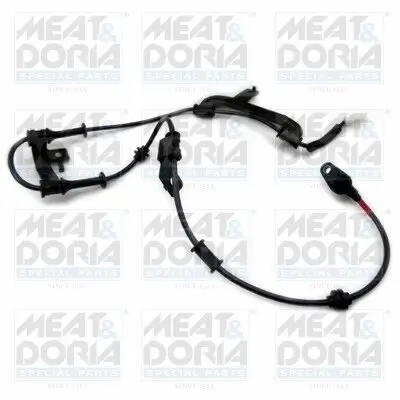 Sensor, Raddrehzahl Vorderachse rechts MEAT & DORIA 90745