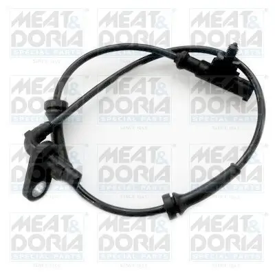Sensor, Raddrehzahl Hinterachse rechts MEAT & DORIA 90754 Bild Sensor, Raddrehzahl Hinterachse rechts MEAT & DORIA 90754