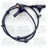 Sensor, Raddrehzahl MEAT & DORIA 90760