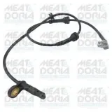 Sensor, Raddrehzahl MEAT & DORIA 90779