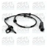 Sensor, Raddrehzahl Hinterachse rechts Hinterachse links MEAT & DORIA 90786