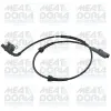 Sensor, Raddrehzahl Hinterachse rechts Hinterachse links MEAT & DORIA 90787