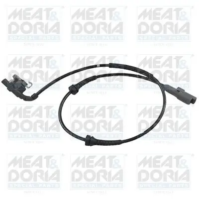 Sensor, Raddrehzahl Hinterachse rechts Hinterachse links MEAT & DORIA 90787 Bild Sensor, Raddrehzahl Hinterachse rechts Hinterachse links MEAT & DORIA 90787
